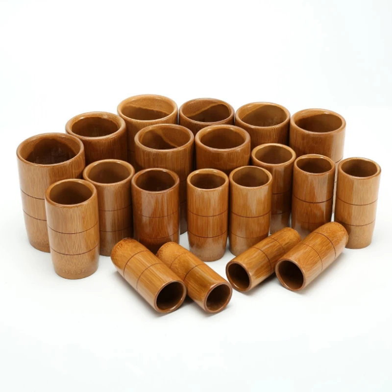 Традиционная китайская банка Набор бамбуковых банок для терапии тела набор