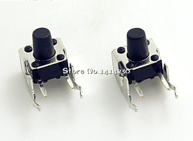 

20Pcs Tact Switch 6*6*8mm Horizontal with Bracket Tactile Push Button Switches 6x6x8mm Micro Switch