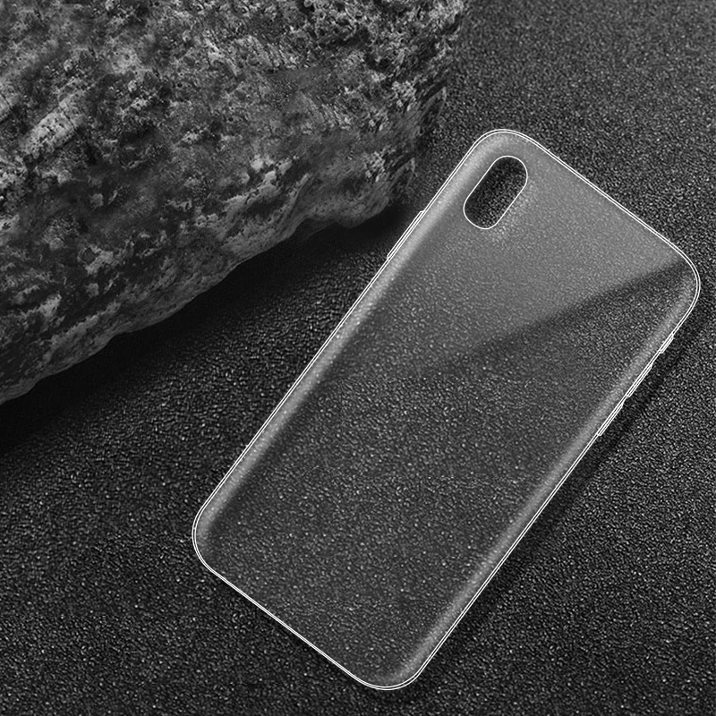 MRELF Clear Cases For iPhone 6S 7 8 Plus XR X S Max Silicone Phone Cover on the Case 6 XS MAX 5S |