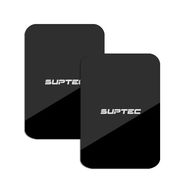 2 Square SUPTEC Магнитная пластина для автомобильного держателя телефона, подставка для телефона, магнитная металлическая пластина, железные листы для магнитного автомобильного держателя телефона, металлический диск - Цвет: 2 Square