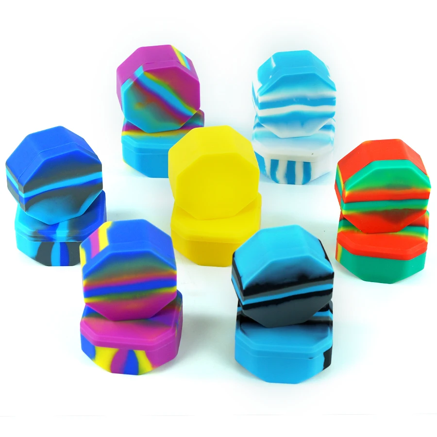 1 комплект большой Ёмкость силиконовая восковая емкость для концентрат Dab масло