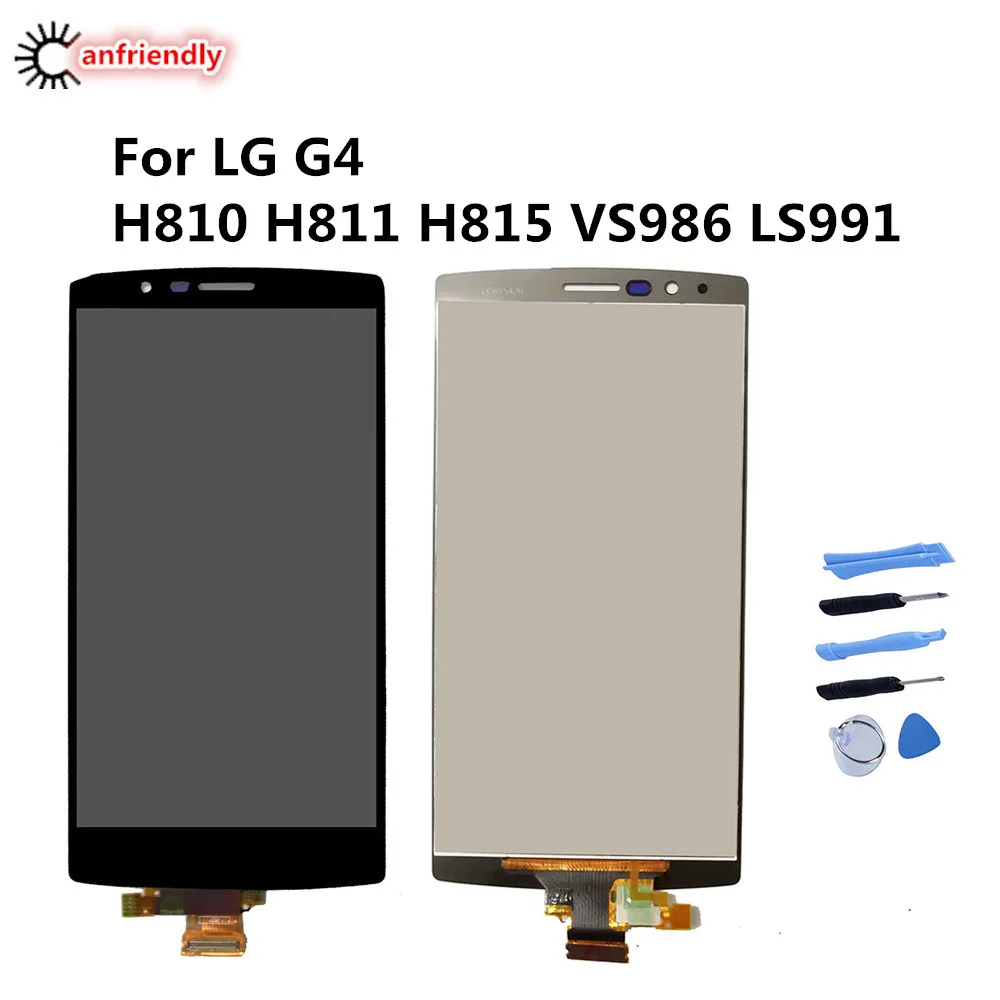 Дисплей + Сенсорный экран для LG G4 H810 H811 H815 VS986 LS991 ЖК дисплей Digitizer Замена тяга G 4