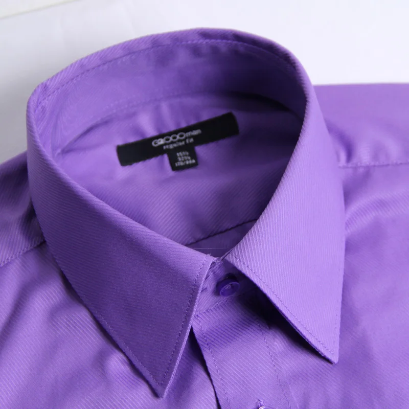 men's lavender purple denim shirt 