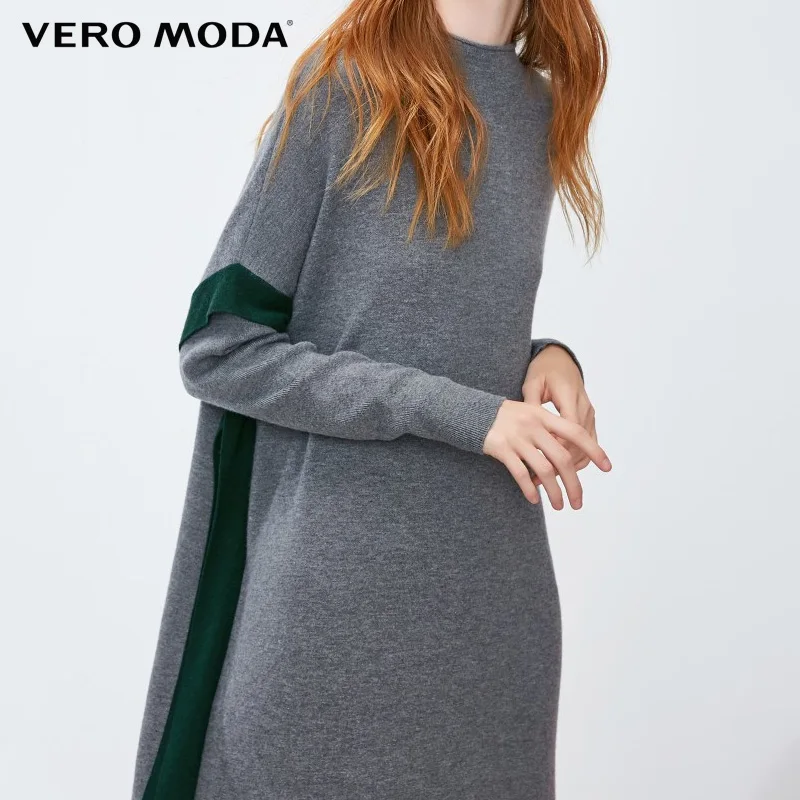 Шерстяное вязаное платье Vero Moda 2019 | 318446504|Женские платья|