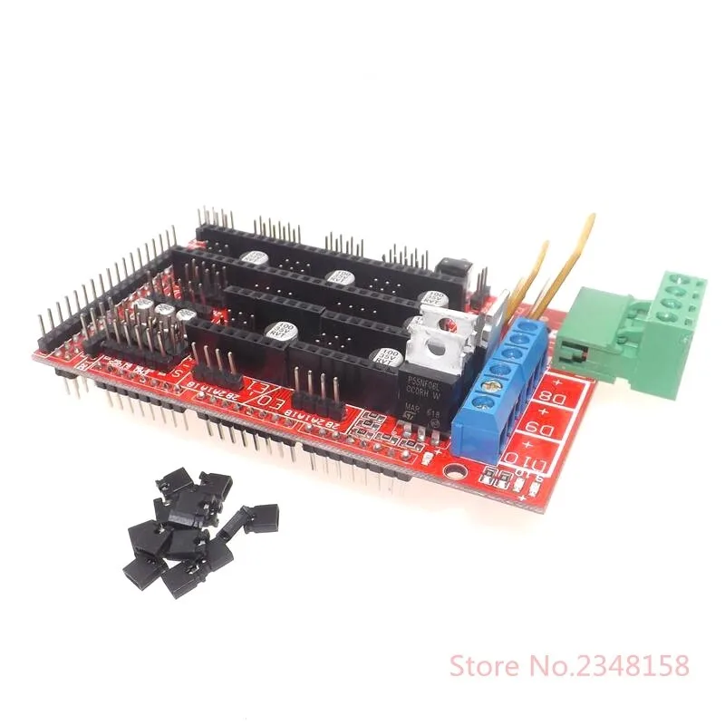 Thinary Electronic RAMPS 1 4 панель управления для 3D принтера Reprap MendelPrusa Arduino Mega Pololu A4988