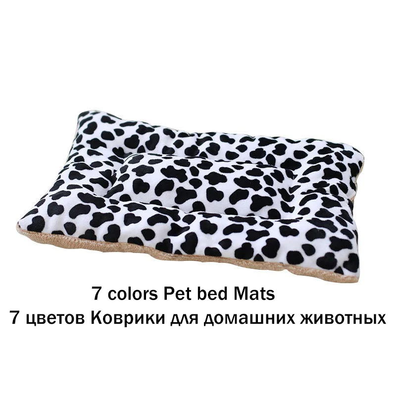 7 цветов зимняя одежда для собак постельные матрасы мягкий хлопок ПЭТ постельное
