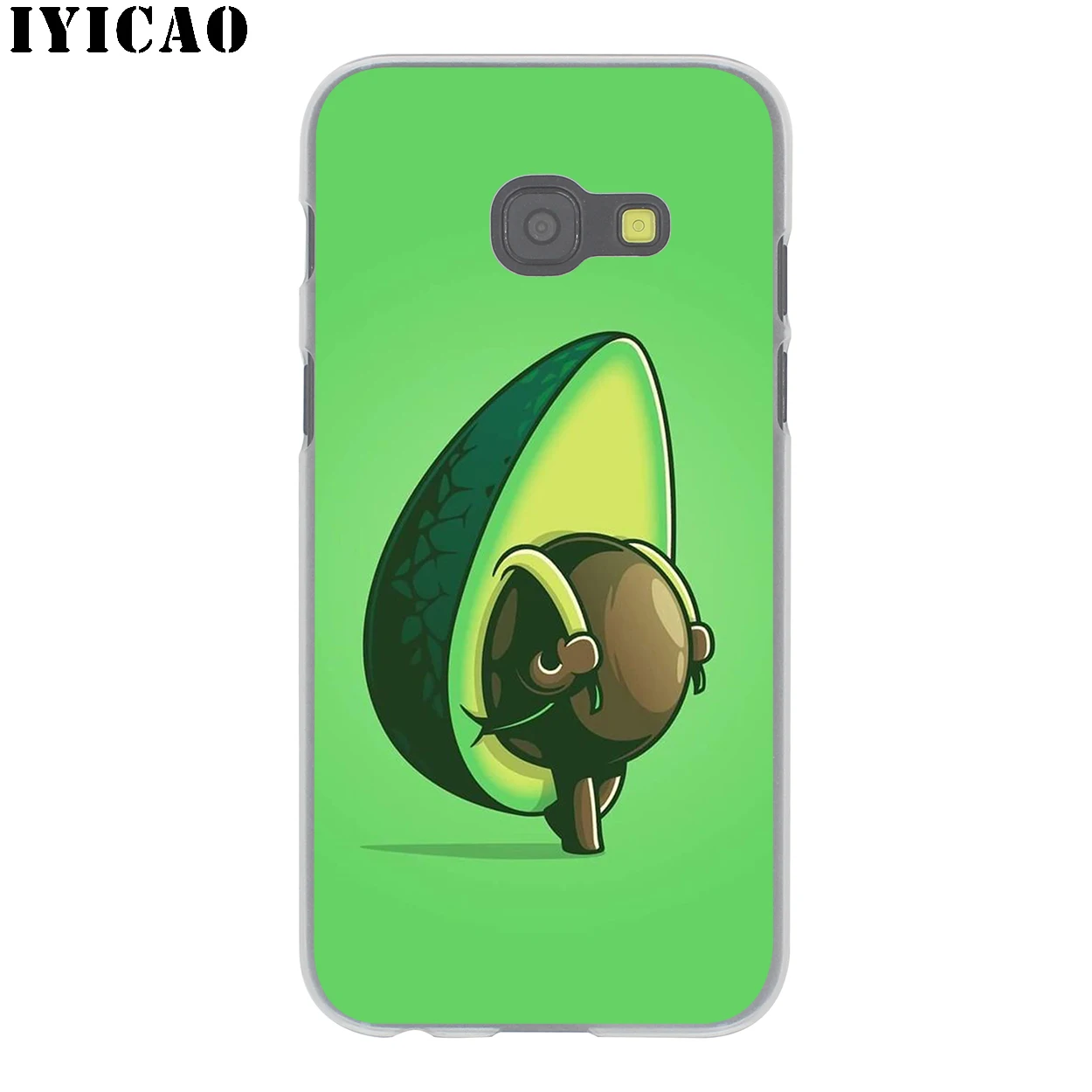 IYICAO чехол авокадо для Samsung Galaxy A3 A5 A6 A7 A8 Plus A9 A10 A30 A40 A50 A70 M10 M20 M30 A10S A20S A30S A40S