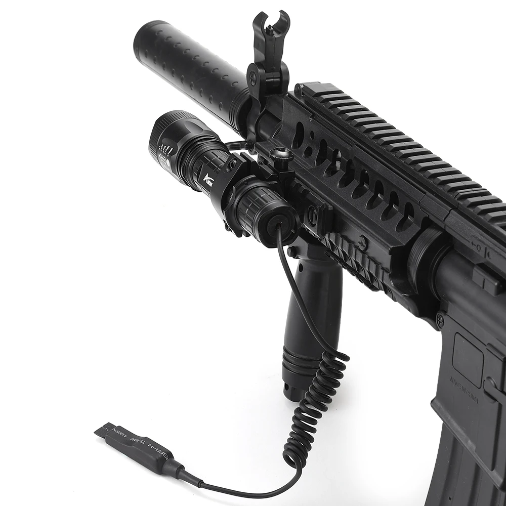AloneFire TK400 тактический светодиодный фонарь с фокусировкой xml L2 пистолет свет +