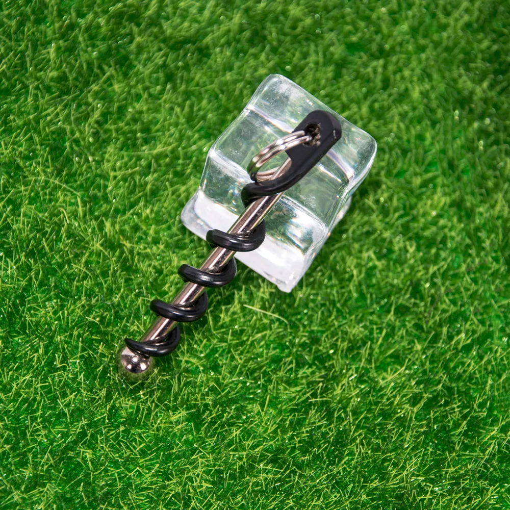 Креативный Многофункциональный Мини Открытый Красный штопор из нержавеющей