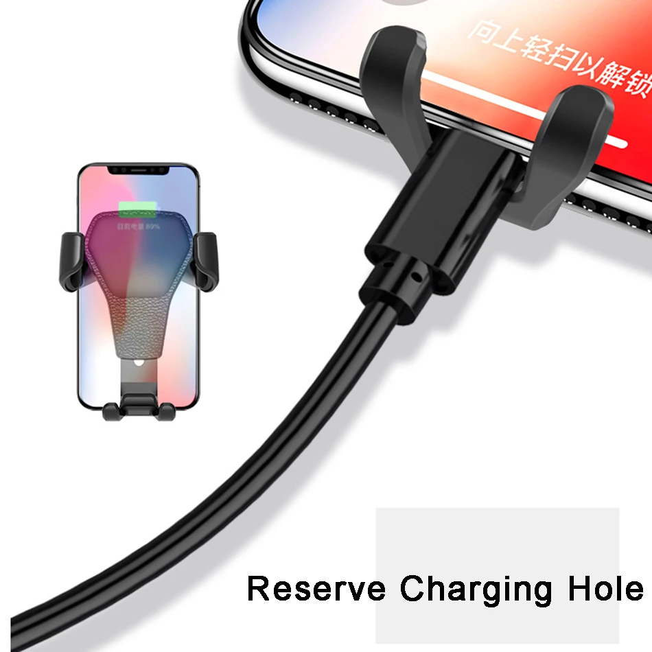 car phone hold for iphone xs xr x 8 7 iphone 678 plus car holder air outlet car phone holder support telephone voiture support free global shipping
