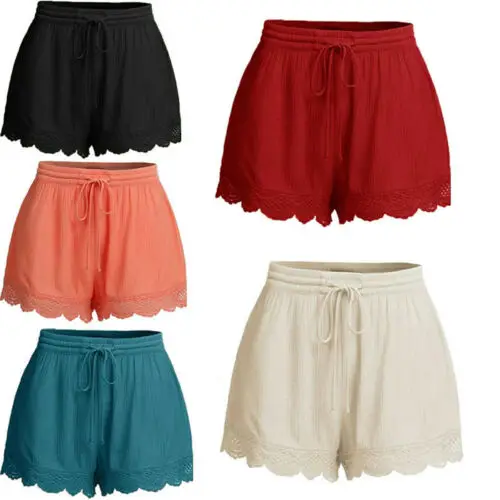 Новые летние шорты женские повседневные короткие брюки женская спортивная