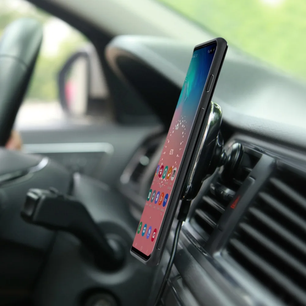 Чехол NILLKIN Magic для samsung Galaxy S10, чехол QI, беспроводной зарядный приемник, задняя крышка с магнитным автомобильным держателем для S10 plus