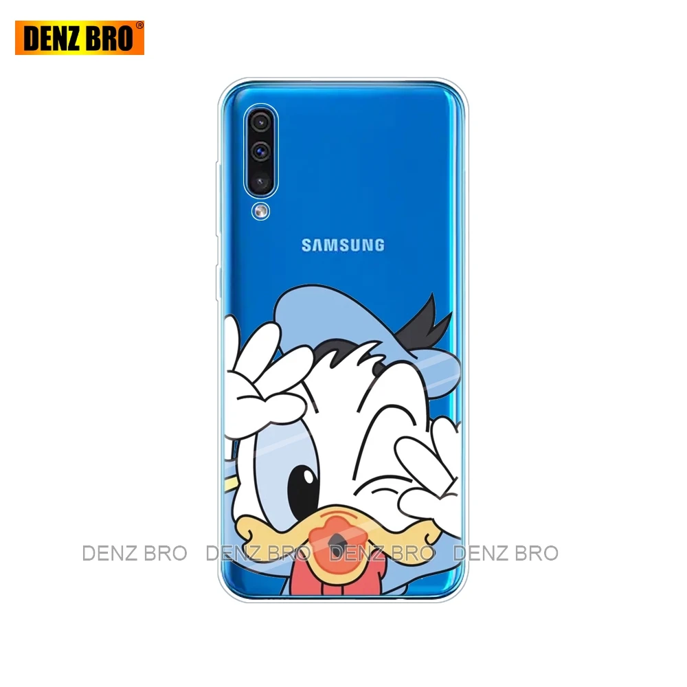 34675 Чехол-бампер для samsung Galaxy A50, силиконовая прозрачная задняя крышка, чехол для телефона samsung A50 A505 A505F SM-A505F, мягкий чехол 6,4 - Цвет: 34675