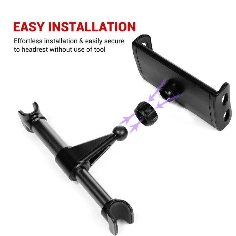 4 11 дюймов на заднем сиденье Tablet держатель Автомобильный Выдвижная и Поворотный