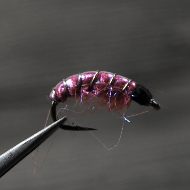6 шт.#6 рыболовные крючки в виде мухи для ловли форели приманки Scud Shrimps Scud Cezch Fly Fishing Fly Nymphs несколько цветов