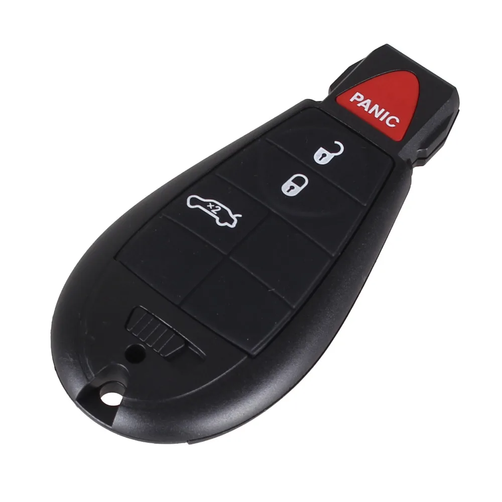 KEYYOU 3+ 1 Panic 4 кнопки умный дистанционный брелок для ключа автомобиля для Dodge Charger Magnum Challenger, Chrysler 300 2008-2012