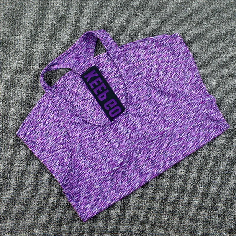 Женская спортивная майка с надписью высокая эластичность дышащий для фитнеса