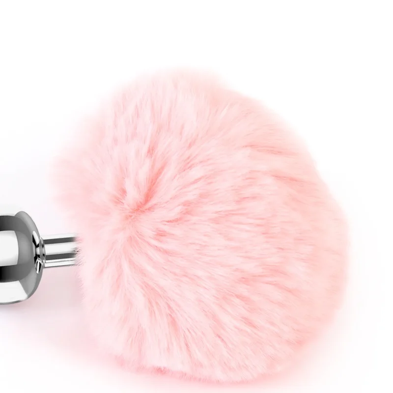 Stainless Steel Butt Plug Anal Sex Toys for Women Plush Rabbit Tail Erotic bdsm Dildo |