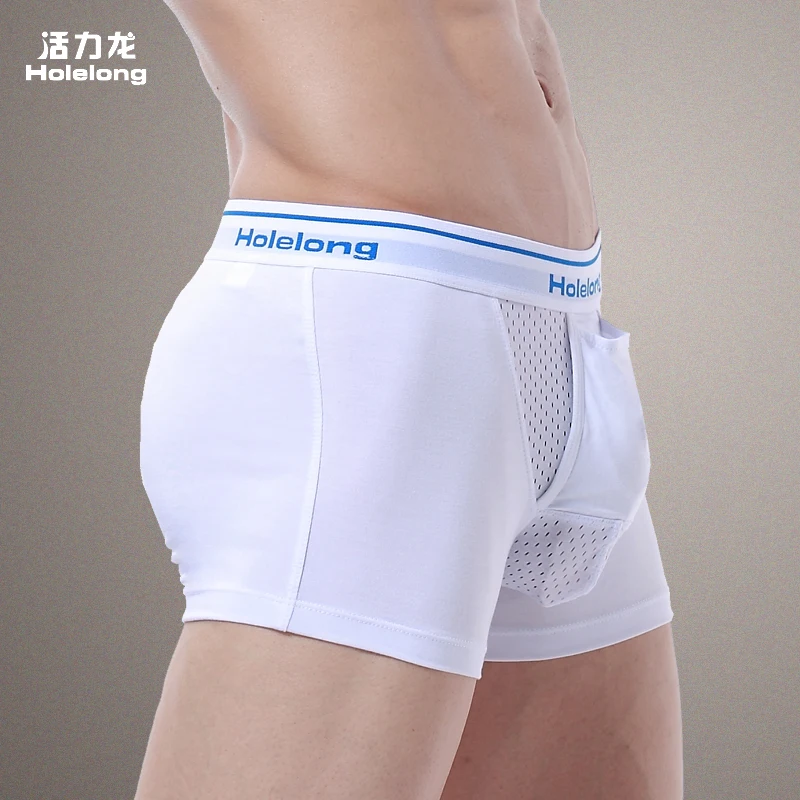 Бесплатная доставка новинка 2017 года Лидер продаж мужские трусы боксеры из модала