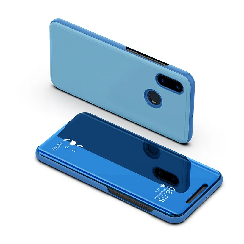 06 Чехол Smart mi rror для Xiaomi mi 8 Lite чехол для Xiaomi mi Max mi x 2 3 Note 3 mi 5C mi A1 mi 6 6X mi 8 SE mi 9 Pocophone F1 - Цвет: 06