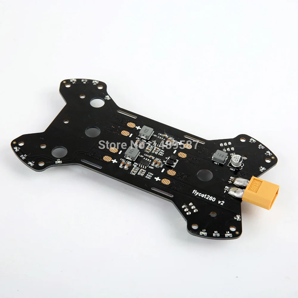 Robocat 270 PDB распределительная плата с разъемом XT60 для Robocat 270 мм рамка/250 печатная плата - Цвет: Robocat 270 PDB