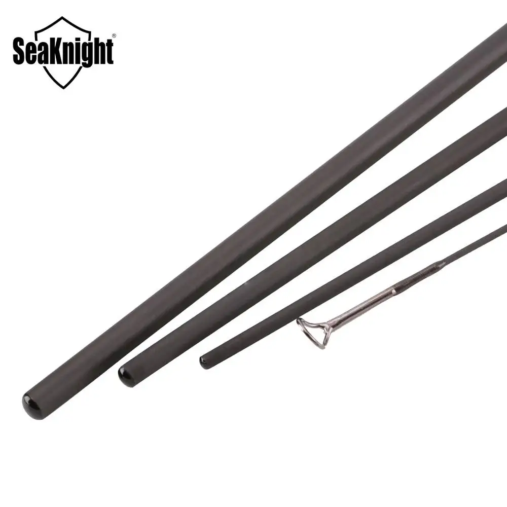 SeaKnight MAXWAY для НУА Вэй слава 6/7/9/10FT 4 секции летать удочка кольца Fuji быстрое действие супер светильник углерода, рыболовные принадлежности для ловли нахлыстом