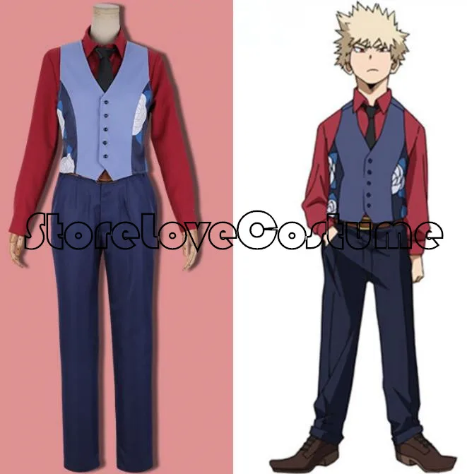 Мой герой academic Bakugou костюм кацуки для косплея |