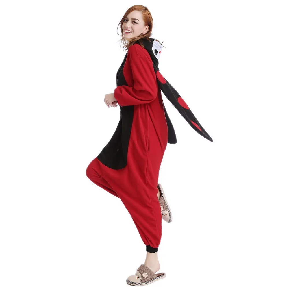 Зимние костюмы божьей коровки пижамы сексуальные для косплея |