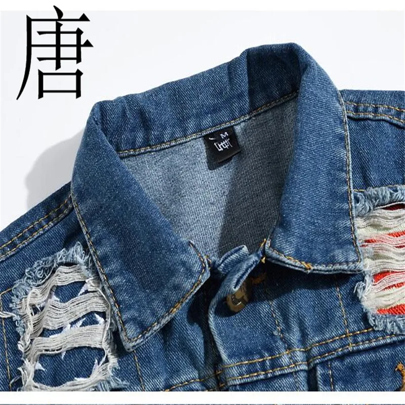 Мужской джинсовый жилет без рукавов Tang стираемый ковбойский 2019 | Мужская одежда