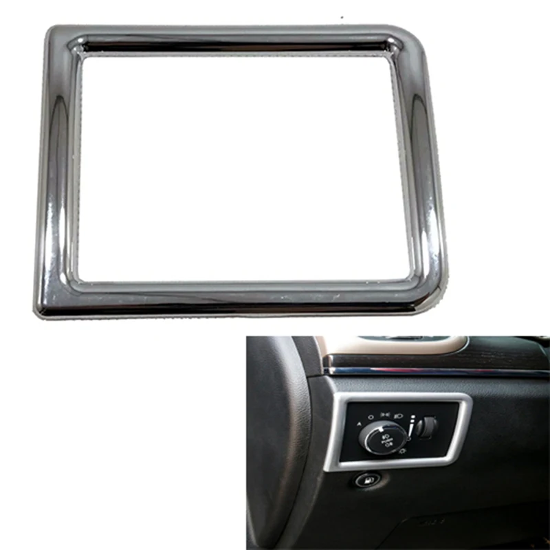 ABS хромированные внутренние фары рамка для переключателей крышка Накладка Jeep Grand