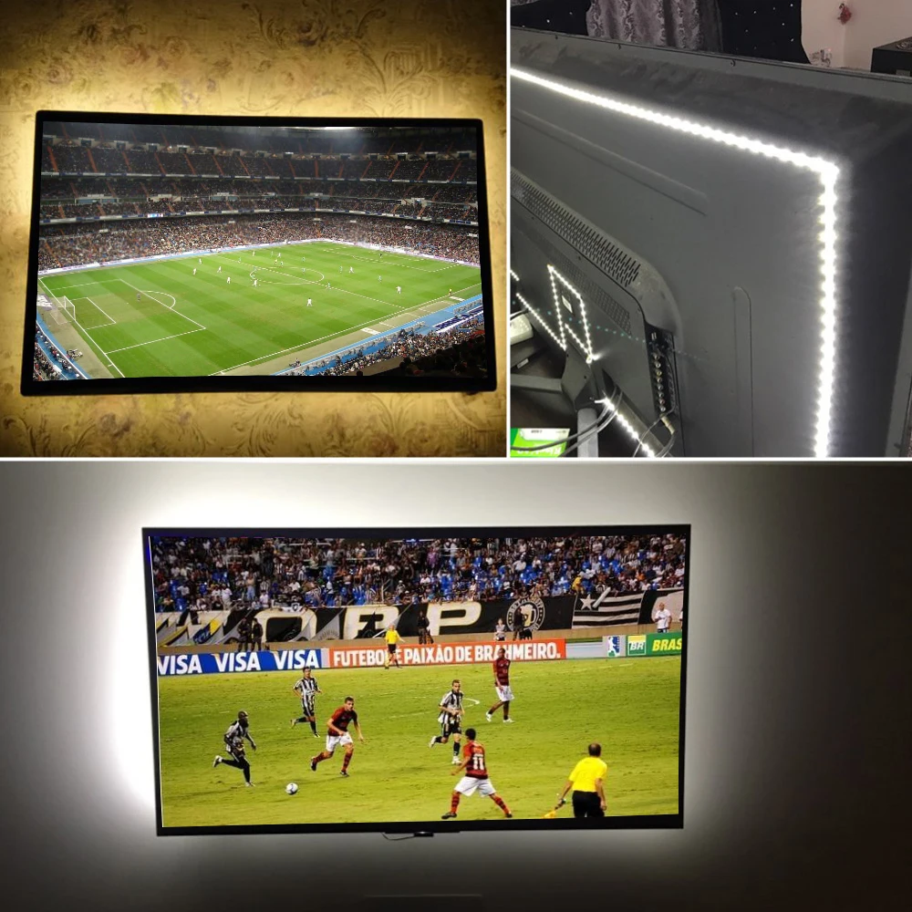 

5V USB LED Strip Light SMD 5050 Flexible Light LED Nightlight USB Cable For PC Laptop TV Backlight Decor Warm White White 0.5-5m
