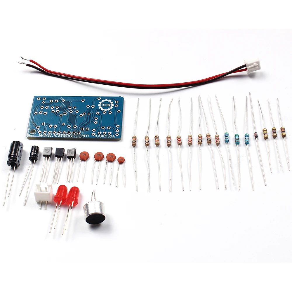 Электронный акустический хлопок Управление переключатель DIY Kit звук Сенсор