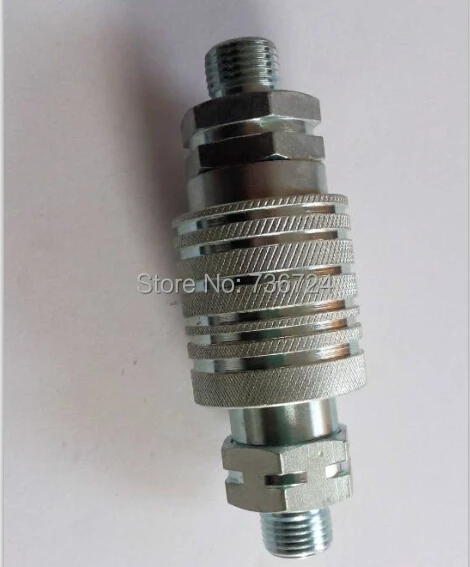 

15 set (30pcs=15Male+15Female) M22*1.5 thread carbon steel push and pull type hydraulic quick couplings quick coupler fitting