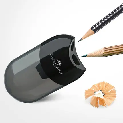FABER CASTELL пуш ап двойной точилка для карандашей с одним отверстием двойное