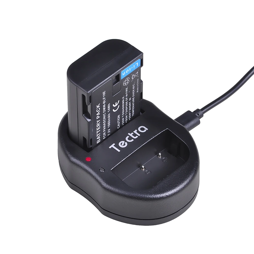 Аккумуляторная батарея 1860 мАч и двойное зарядное устройство USB для камеры Panasonic