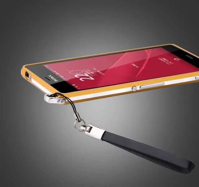Роскошный роскошный телефонный бампер TX Z3 для Sony Xperia z3 D6603 D6633 алюминиевый