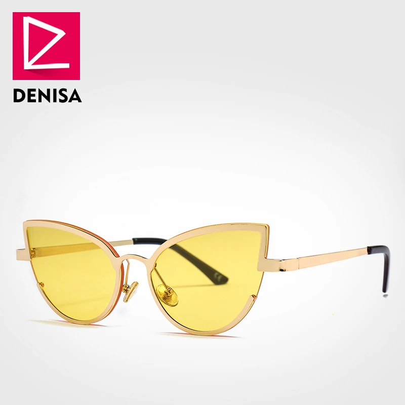 Женские солнцезащитные очки кошачий глаз в стиле ретро|Женские очки| |