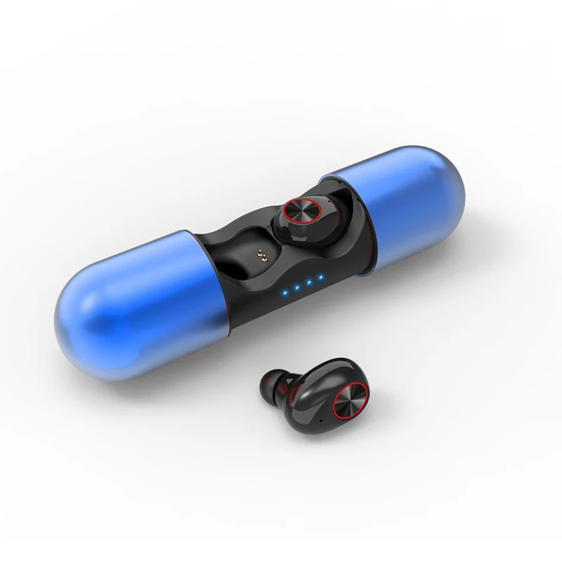 Мини TWS Super Bass Bluetooth 5 0 наушники беспроводные с двойным микрофоном для спорта ПК