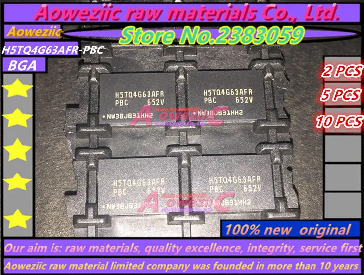 

Aoweziic 100% Новый оригинальный H5TQ4G63AFR-PBC чип памяти BGA H5TQ4G63AFR PBC
