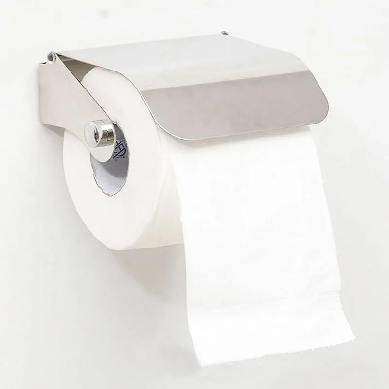 1 шт. держатель для туалетной бумаги рулонная бумага из нержавеющей стали коробка
