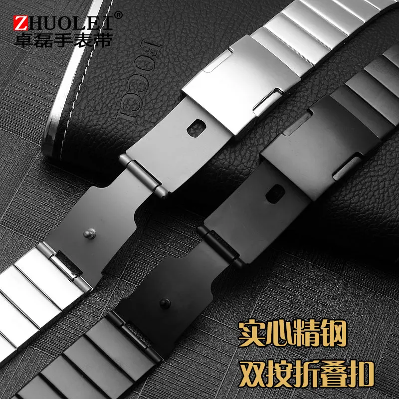 Новый мужской ремень для часов из нержавеющей стали подходит Seven Fridays S2/01 P1B/01