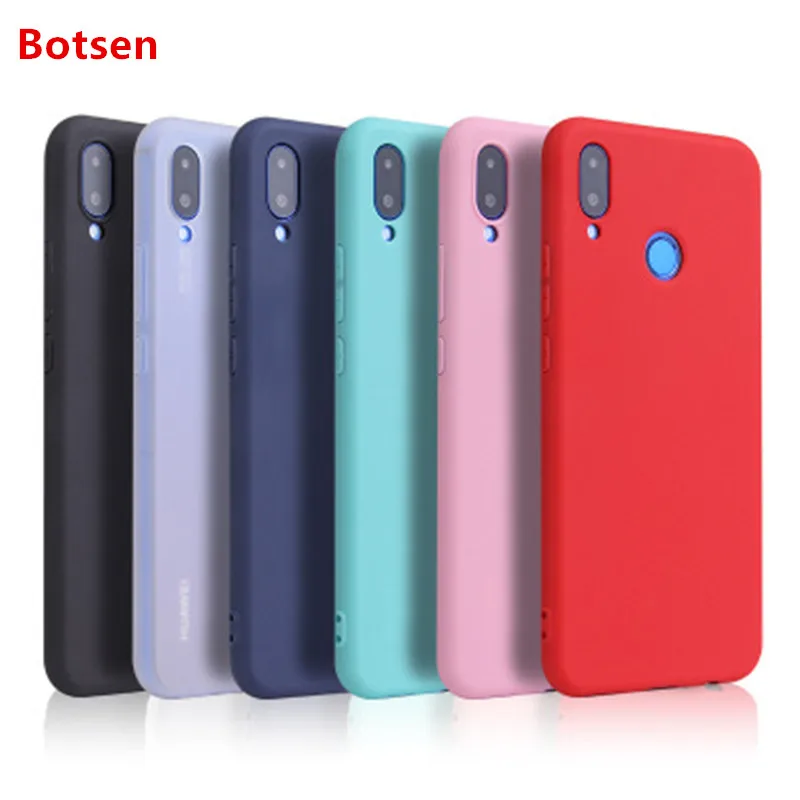 Для hauwei nova3i 3 чехол силиконовый мягкий TPU для кристально чистый и матовый