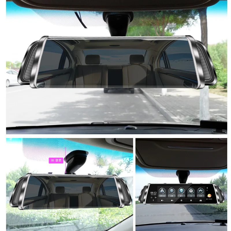 Видеорегистратор автомобильный 10 дюймов 4G Android HD 1080P Wi-Fi GPS ADAS | Автомобили и