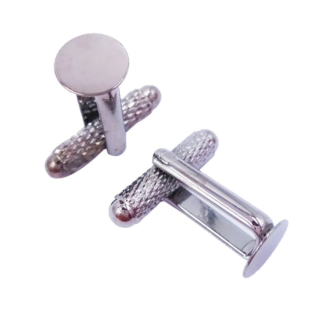 Оптовая продажа Безель пустые запонки лоток французские с 6 мм 8 10 12 Круглые