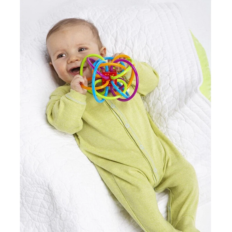 Детские Детская безопасность Прорезыватель Соски игрушка ПУ пятки красочные