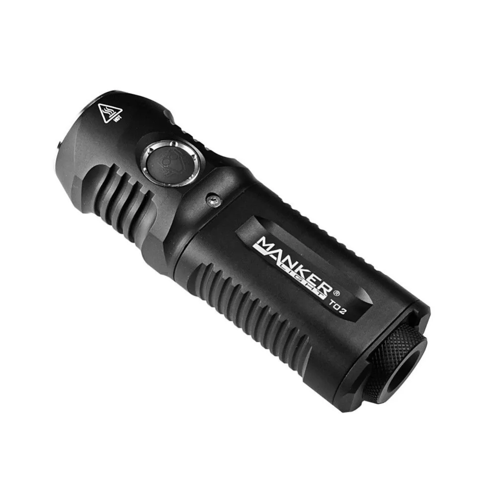 Manker T02 1500 люменов карманный фонарь CREE XHP35 светодиодный фонарик для использования 2x AA/2x14500 батареи для кемпинга снаряжение наружная лампа