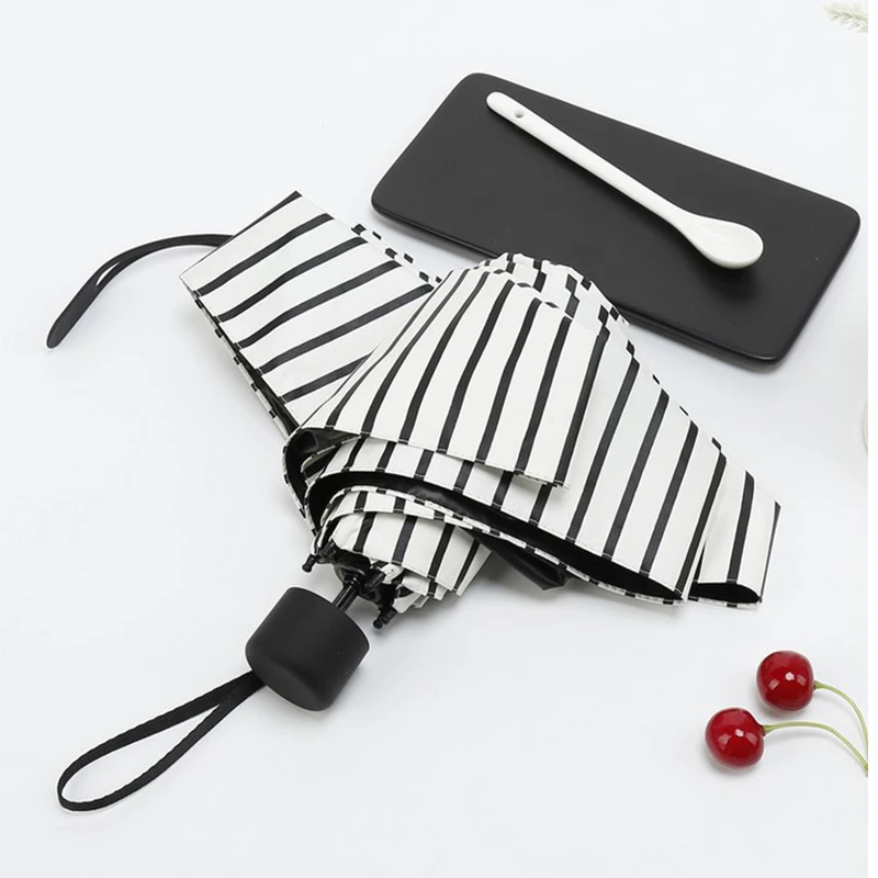 Складной зонт креативный милый компактный складной легкий для путешествий