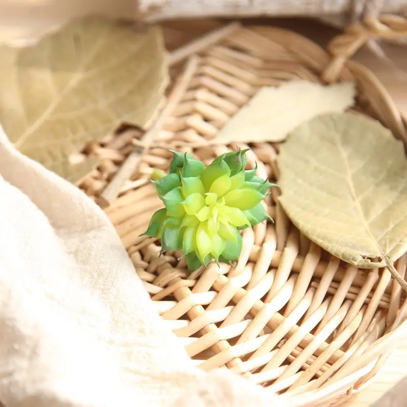 Succulents 3 Искусственные суккуленты растения с цветочным горшком пластиковые поддельные растения настольные бонсай для пейзажа офис украшения сада Офис - Цвет: Succulents 3