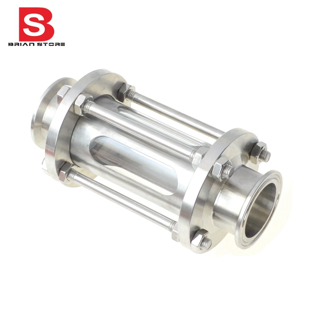 

YQBS Flow Sanitary Sight Glass Clamp Type Stainless Steel SS SUS 304
