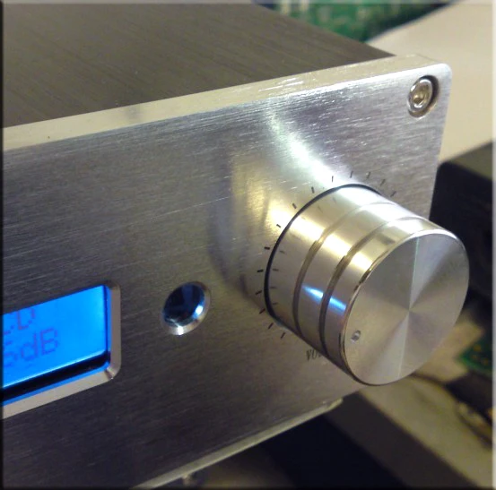 

Amplifier chassis accessories ys013 Aluminum Knob Silver black Diameter 30 mm Height 25 mm